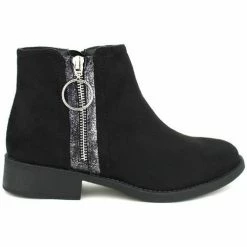 Cendriyon Bottines Noir Chaussures Femme for Bottines / Boots Couleur Noir