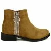 Cendriyon Bottines Caramel Chaussures Femme for Bottines / Boots Couleur Caramel -Cendriyon Soldes Boutique 10044079 500 A