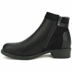 Cendriyon Bottines Noir Chaussures Femme for Bottines / Boots Couleur Noir -Cendriyon Soldes Boutique 10139929 500 C