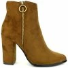 Cendriyon Bottines Caramel Chaussures Femme for Bottines / Boots Couleur Caramel -Cendriyon Soldes Boutique 10566767 500 A