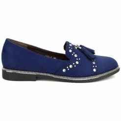 Cendriyon Ballerines Bleu Chaussures Femme for Ballerines / Babies Couleur Bleu