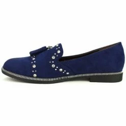 Cendriyon Ballerines Bleu Chaussures Femme for Ballerines / Babies Couleur Bleu -Cendriyon Soldes Boutique 10580050 500 C