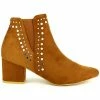 Cendriyon Bottines Caramel Chaussures Femme for Bottines / Boots Couleur Caramel -Cendriyon Soldes Boutique 10580058 500 A
