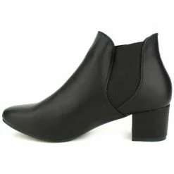 Cendriyon Bottines Noir Chaussures Femme for Bottines / Boots Couleur Noir -Cendriyon Soldes Boutique 10959360 500 C