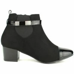 Cendriyon Bottines Noir Chaussures Femme for Bottines / Boots Couleur Noir