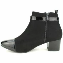 Cendriyon Bottines Noir Chaussures Femme for Bottines / Boots Couleur Noir -Cendriyon Soldes Boutique 10959371 500 C