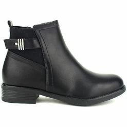 Cendriyon Bottines Noir Chaussures Femme for Bottines / Boots Couleur Noir