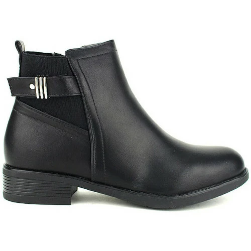 Cendriyon Bottines Noir Chaussures Femme for Bottines / Boots Couleur Noir 3 Cendriyon Bottines Noir Chaussures Femme for Bottines / Boots Couleur Noir