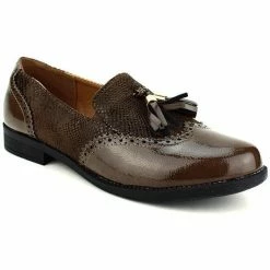 Cendriyon Ballerines Marron Chaussures Femme for Ballerines / Babies Couleur Marron