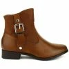 Cendriyon Bottines Marron Chaussures Femme for Bottines / Boots Couleur Marron -Cendriyon Soldes Boutique 10959398 500 A