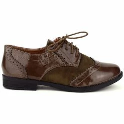 Cendriyon Ballerines Marron Chaussures Femme for Ballerines / Babies Couleur Marron