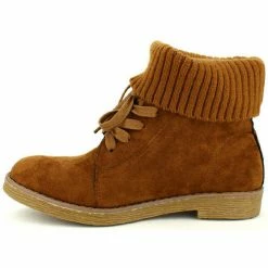 Cendriyon Bottines Caramel Chaussures Femme for Bottines / Boots Couleur Caramel -Cendriyon Soldes Boutique 10959415 500 C