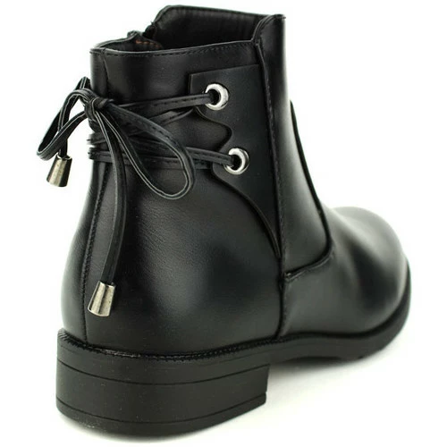 Cendriyon Bottines Noir Chaussures Femme for Bottines / Boots Couleur Noir 5 Cendriyon Bottines Noir Chaussures Femme for Bottines / Boots Couleur Noir – Image 3