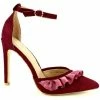 Cendriyon Escarpins Bordeaux Chaussures Femme for Escarpins Couleur Bordeaux -Cendriyon Soldes Boutique 10959429 500 A