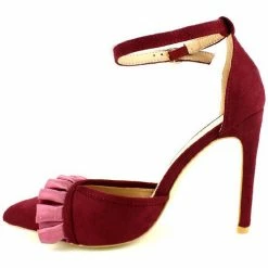Cendriyon Escarpins Bordeaux Chaussures Femme for Escarpins Couleur Bordeaux -Cendriyon Soldes Boutique 10959429 500 C
