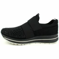 Cendriyon Baskets Noir Chaussures Femme for Baskets mode Couleur Noir -Cendriyon Soldes Boutique 10959431 500 C