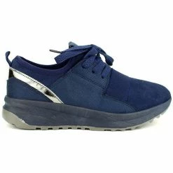 Cendriyon Baskets Bleu Chaussures Femme for Baskets mode Couleur Bleu