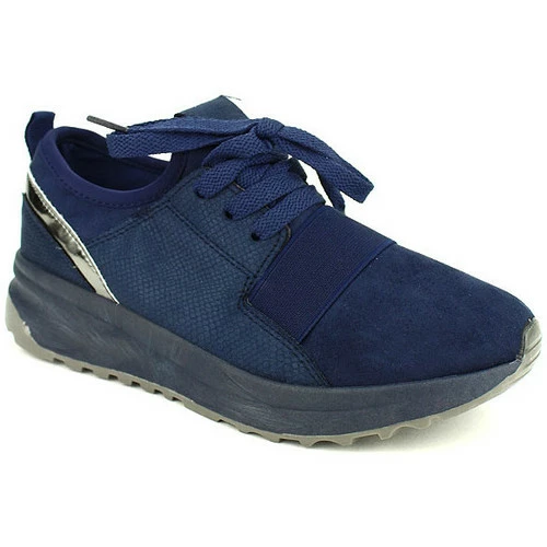 Cendriyon Baskets Bleu Chaussures Femme for Baskets mode Couleur Bleu 4 Cendriyon Baskets Bleu Chaussures Femme for Baskets mode Couleur Bleu – Image 2