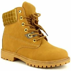 Cendriyon Bottines Caramel Chaussures Femme for Bottines / Boots Couleur Caramel