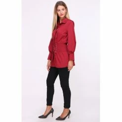 Cendriyon Tuniques Bordeaux Vêtements Femme for Tops / Blouses Couleur Bordeaux -Cendriyon Soldes Boutique 11016439 500 C
