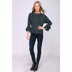 Cendriyon Tops Vert Vêtements Femme for Tops / Blouses Couleur Vert -Cendriyon Soldes Boutique 11030494 500 C