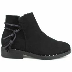 Cendriyon Bottines Noir Chaussures Femme for Bottines / Boots Couleur Noir