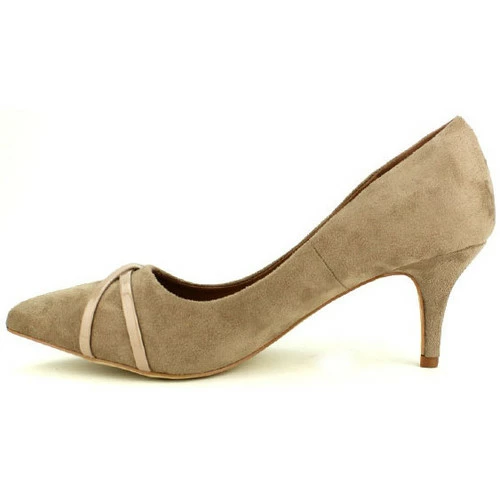 Cendriyon Escarpins Taupe Chaussures Femme for Escarpins Couleur Taupe 4 Cendriyon Escarpins Taupe Chaussures Femme for Escarpins Couleur Taupe – Image 2