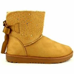 Cendriyon Bottines Caramel Chaussures Femme for Bottines / Boots Couleur Caramel