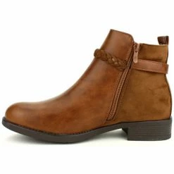 Cendriyon Bottines Caramel Chaussures Femme for Bottines / Boots Couleur Caramel -Cendriyon Soldes Boutique 11873034 500 C