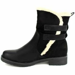 Cendriyon Bottines Noir Chaussures Femme for Bottines / Boots Couleur Noir -Cendriyon Soldes Boutique 15068212 500 C
