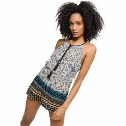 Cendriyon Pantalons Bleu Vêtements Femme for Pantalons Couleur Bleu -Cendriyon Soldes Boutique 15760525 500 B