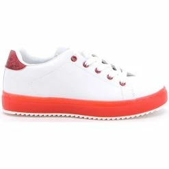 Cendriyon Baskets Blanc Chaussures Femme for Baskets mode Couleur Blanc
