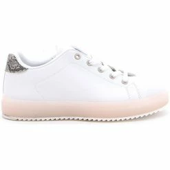 Cendriyon Baskets Blanc Chaussures Femme for Baskets mode Couleur Blanc