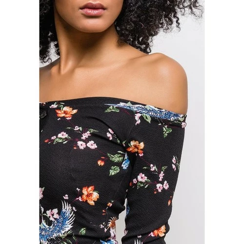 Cendriyon Tops Noir Vêtements Femme for Tops / Blouses Couleur Noir 5 Cendriyon Tops Noir Vêtements Femme for Tops / Blouses Couleur Noir – Image 3