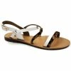 Cendriyon Sandales Blanc Chaussures Femme for Sandales et Nu-pieds Couleur Blanc -Cendriyon Soldes Boutique 15764361 500 A