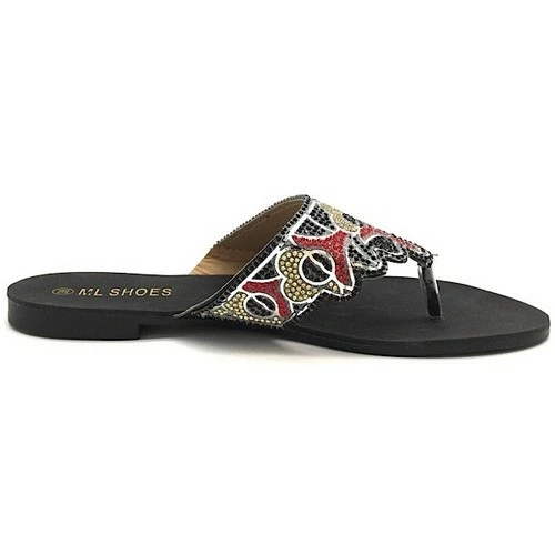 Cendriyon Tongs Noir Chaussures Femme for Tongs Couleur Noir 3 Cendriyon Tongs Noir Chaussures Femme for Tongs Couleur Noir