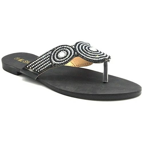 Cendriyon Tongs Noir Chaussures Femme for Tongs Couleur Noir 3 Cendriyon Tongs Noir Chaussures Femme for Tongs Couleur Noir