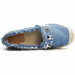 Cendriyon Ballerines Bleu Chaussures Femme for Ballerines / Babies Couleur Bleu -Cendriyon Soldes Boutique 15950661 500 C