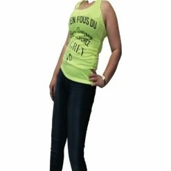 Cendriyon Tops Jaune Vêtements Femme for Tops / Blouses Couleur Jaune