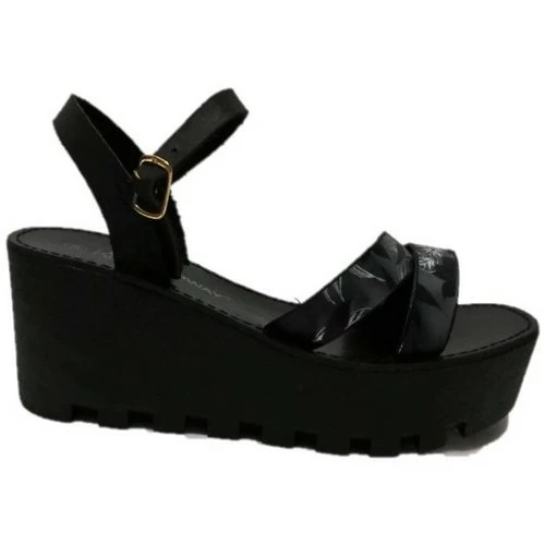 Cendriyon Sandales Noir Chaussures Femme for Sandales et Nu-pieds Couleur Noir 3 Cendriyon Sandales Noir Chaussures Femme for Sandales et Nu-pieds Couleur Noir