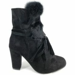 Cendriyon Bottines Noir Chaussures Femme for Bottines / Boots Couleur Noir