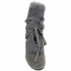 Cendriyon Bottines Gris Chaussures Femme for Bottines / Boots Couleur Gris -Cendriyon Soldes Boutique 17063065 500 C