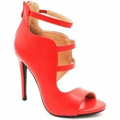 Cendriyon Escarpins Rouge Chaussures Femme for Escarpins Couleur Rouge