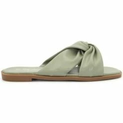 Cendriyon Sandales Kaki Chaussures Femme for Sandales et Nu-pieds Couleur Kaki -Cendriyon Soldes Boutique 18134120 500 C