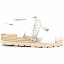 Cendriyon Compensées Blanc Chaussures Femme for Espadrilles Couleur Blanc