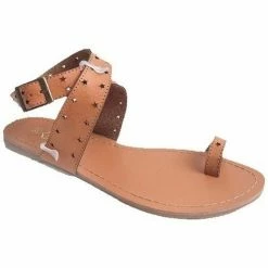 Cendriyon Tongs Caramel Chaussures Femme for Tongs Couleur Caramel -Cendriyon Soldes Boutique 18316587 500 C