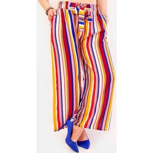 Cendriyon Pantalons Multicolore Vêtements Femme for Pantalons Couleur Multicolore 3 Cendriyon Pantalons Multicolore Vêtements Femme for Pantalons Couleur Multicolore