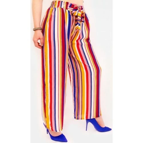 Cendriyon Pantalons Multicolore Vêtements Femme for Pantalons Couleur Multicolore 4 Cendriyon Pantalons Multicolore Vêtements Femme for Pantalons Couleur Multicolore – Image 2