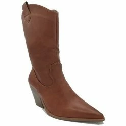 Cendriyon Bottes Caramel Chaussures Femme for Bottes Couleur Caramel