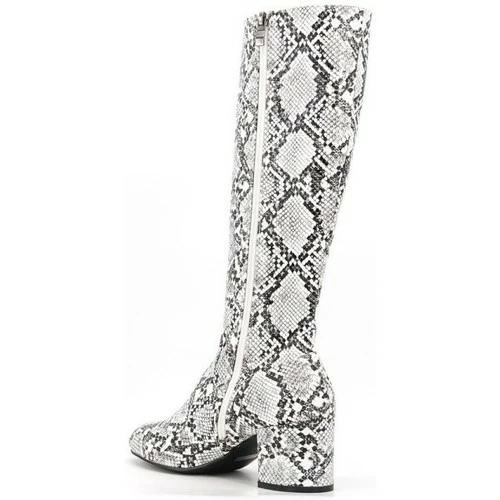 Cendriyon Bottes Blanc Chaussures Femme for Bottes Couleur Blanc 3 Cendriyon Bottes Blanc Chaussures Femme for Bottes Couleur Blanc – Image 2